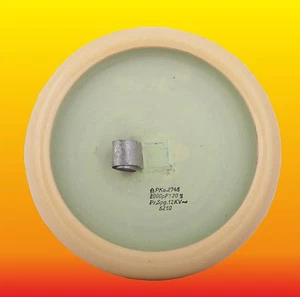 2000 pF 12 kV Pko 2748 DDR DRALORIC VISHAY TYPE DOORKNOB CERAMIC CAPACITOR - Picture 1 of 3