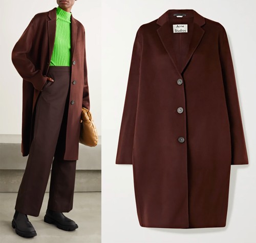 NUOVO cappotto oversize Acne Studios taglia 38