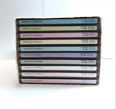 Platinum Romantic Classics 10 CDs Collector's Mozart Beethoven Strauss Tchaikov - Image 1 of 4