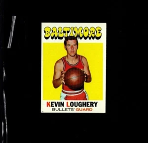 1971-72 Topps Basketball No 7 Kevin Loughery EX - Picture 1 of 2