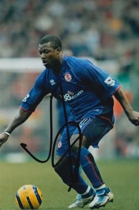 FOTO DE YAKUBU 6X4 FIRMADA A MANO DE MIDDLESBROUGH 1. - Imagen 1 de 1