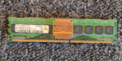 UW728 1GB PC2-4200F 533MHZ 2Rx8 Server Memory 4z - Image 1 of 2