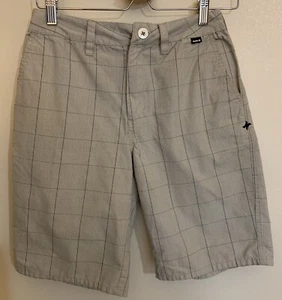 Hurley pantaloncino uomo taglia 26 pantaloncino casual a quadri - Foto 1 di 7