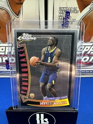 Jarace Walker 2023-24 Topps Chrome Youthquake Pacers #YQ-5 - Image 1 of 2