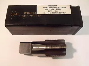 Flautas Widell 722756 BSPP 1-1/4 - 11 toques: HSS, 55 grados modificados, 5FL, 1-5/8 - Imagen 1 de 4