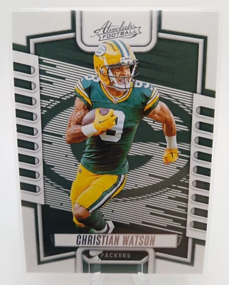 Green Bay Packers 2023 Panini Absolute #95 Christian Watson - Image 1 of 2