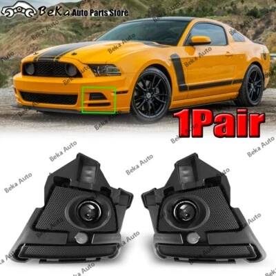 1 par de luces de conducción de parachoques para proyector de luces antiniebla Ford Mustang 2013-2014 + cableado Foto 1 de 4