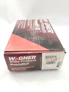 Disc Brake Pad Set-ThermoQuiet Disc Brake Pad Front Wagner MX227A