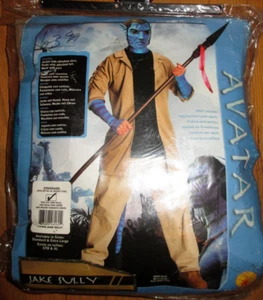 AVATAR JAKE SULLY COSPLAY COSTUME ADULT MEN'S STANDARD SIZE w/ MASK BRAND NEW - Picture 1 of 6