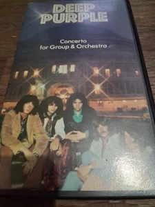Deep Purple - Konzert für Gruppe & Orchester VHS guter Zustand  - Bild 1 von 2