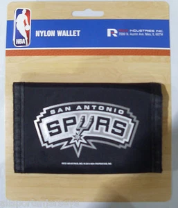 Portafoglio NBA San Antonio Spurs in nylon stampato a tre pieghe di Rico Industries - Foto 1 di 2