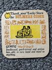 Bulmers Cider - Strongbow - Lucky Stars - Gemani - Vintage Beer Mat