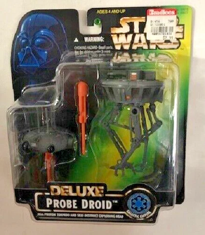 Star Wars 1996 Power of the Force POTF2 Deluxe Probe Droid Proton Torpedo Cover