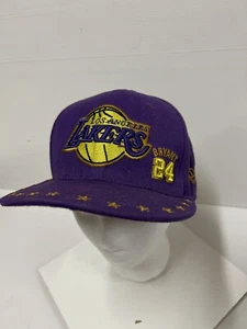 Rare! Los Angeles Lakers Kobe Bryant New Era Hardwood Classics SnapBack Cap - Picture 1 of 9