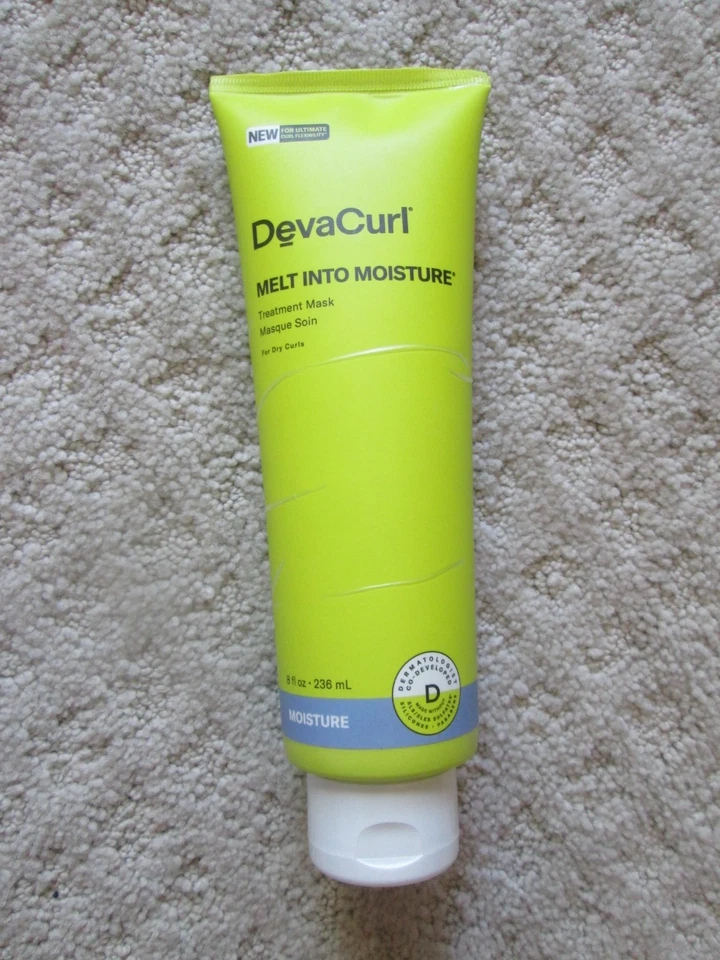 Máscara de tratamento de umidade DevaCurl Melt Into da DevaCurl para unissex - Máscara de 8 oz - Imagem 1 de 1