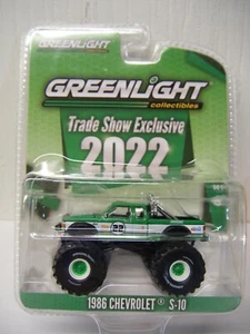 GREENLIGHT TRADE SHOW EXCLUSIVE 2022 1986 CHEVROLET S-10 - Picture 1 of 2