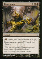 Dismember | NM | New Phyrexia | Magic MTG