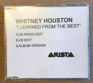 Whitney Houston - I Learned From The Best Uk 3 Trk Promo Cdr Single 1999 Rare - Picture 1 of 2