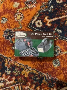 Trail Worthy 25 Piece Tool Kit with Flashlight - Picture 1 of 8