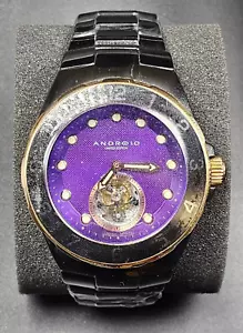 Android Tourbillon AD650 Herrenuhr lila Zifferblatt limitierte Auflage 33/500 - Bild 1 von 6