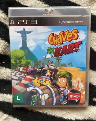 Chaves Kart (El Chavo Kart) Sealed PS3  Brazilian Version Portuguese CIB - Image 1 of 4