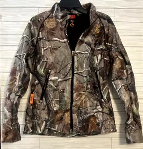 She Womens Outdoor Realtree Hunting CAMO Jacket Medium zipper pockets - Picture 1 of 10