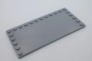 Lego 1x Fliese mit Randnoppen 6x12 tile with studs on edge 6178 hellgrau  - Picture 1 of 1