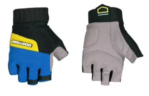 New OEM Sea-Doo Royal Blue Unisex Choppy Shorty Gloves, Size Large - 4463330983 - Picture 1 of 4