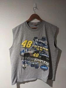 Vintage Y2K Nascar Jimmy Johnson Chase Authentic XX-Large Sleeveless T-Shirt - Picture 1 of 4