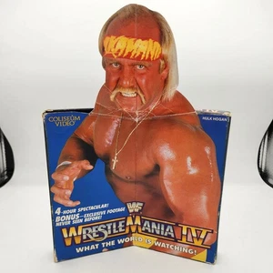 WWF Wrestlemania IV VHS Pop Up Package Hulk Hogan Andre The Giant 1988 - Picture 1 of 8