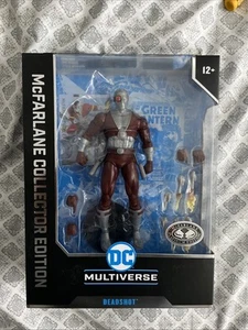 McFarlane DC Multiverse Collector Edition Classic Deadshot Platinum Chase Figure - Picture 1 of 2
