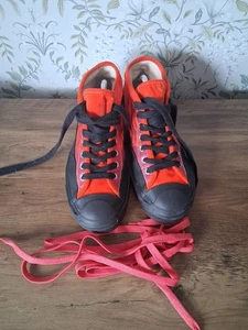 Cordones de repuesto Converse ASAP Nast x Jack Purcell Mid Red Flames talla 8,5 Reino Unido - Imagen 1 de 8