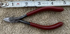 VINTAGE KLEIN TOOLS 5 INCH DIAGONAL PLIERS NO. 257-4C - USA - Picture 1 of 4