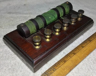 1910's antique CENTRAL SCIENTIFIC Science Lab Device INDUCTION COIL APPARATUS ? - Image 1 of 4