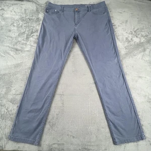 Mugsy Jeans Mens 42x32 Slate Blue True Blues 5-Pocket Stretch Denim FLX8NTB - Picture 1 of 18
