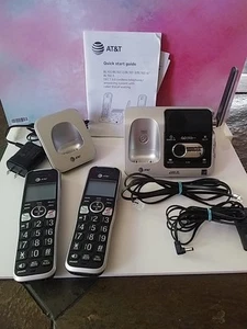 AT&T Bezprzewodowy telefon domowy z sekretarką Identyfikator dzwoniącego i oczekiwanie na połączenie - Zdjęcie 1 z 3