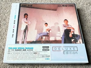 The Jam – All Mod Cons (2006) Deluxe Edition CD & DVD Digipak Case Slip Case - Imagen 1 de 7