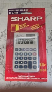 VINTAGE SHARP EL-376SB SOLAR CELL ELSI MATE CALCULATOR NEW NOS - Picture 1 of 10
