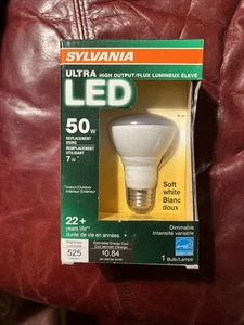 SYLVANIA ULTRA 50-Watt EQ R20 Daylight Medium Base Dimmable LED Spot/Flood Light - Picture 1 of 1