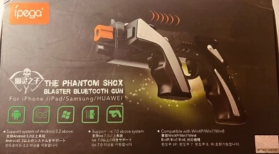 The Phantom Shox Blaster Bluetooth Gun Game Controller iPega PG-9057. Brand New. - Image 1 of 4