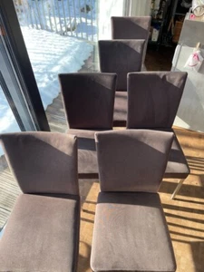 Esszimmer Stühle 6 er Set, grau - Bild 1 von 24