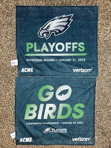 Philadelphia Eagles SGA Playoff Towels Divisional & Conference Championship 2023 - Picture 1 of 2