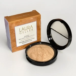 LAURA GELLER Baked Balance-n-Brighten Color Golden Medium Foundation 0.32oz - Picture 1 of 5