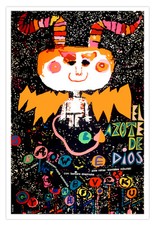 Movie Poster 4 film"The WHIP of God"Polish film.Home room interior design art.