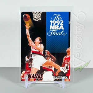 Tarjeta de la NBA Skybox 1992: las finales de la NBA de 1992 #316 | Blazers vs Bulls Matchup - Imagen 1 de 2
