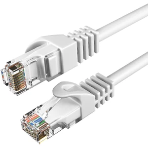 CAT6 White Ethernet LAN Network RJ45 Patch Cable 1.5FT-20FT Multipack LOT - Foto 1 di 6