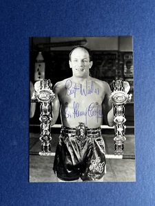 HENRY COOPER - LEGENDARY BRITISH HEAVYWEIGHT BOXER - SUPERB SIGNED PHOTOGRAPH - Picture 1 of 1