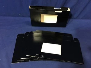 5-Pack VHS SLEEVES Black w/ Window Side Loading DA3VBLK FREE SHIP US SELLER - Bild 1 von 2