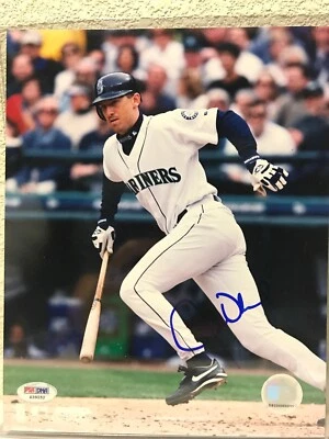 Foto 8x10 firmada por John Olerud de los Marineros de Seattle PSA/DNA Foto 1 de 4