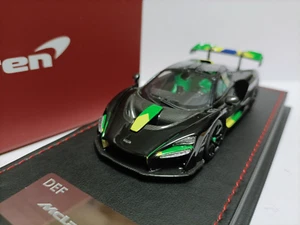 DEF 1/43 Mclaren Senna Supercar Model Black - Picture 1 of 10